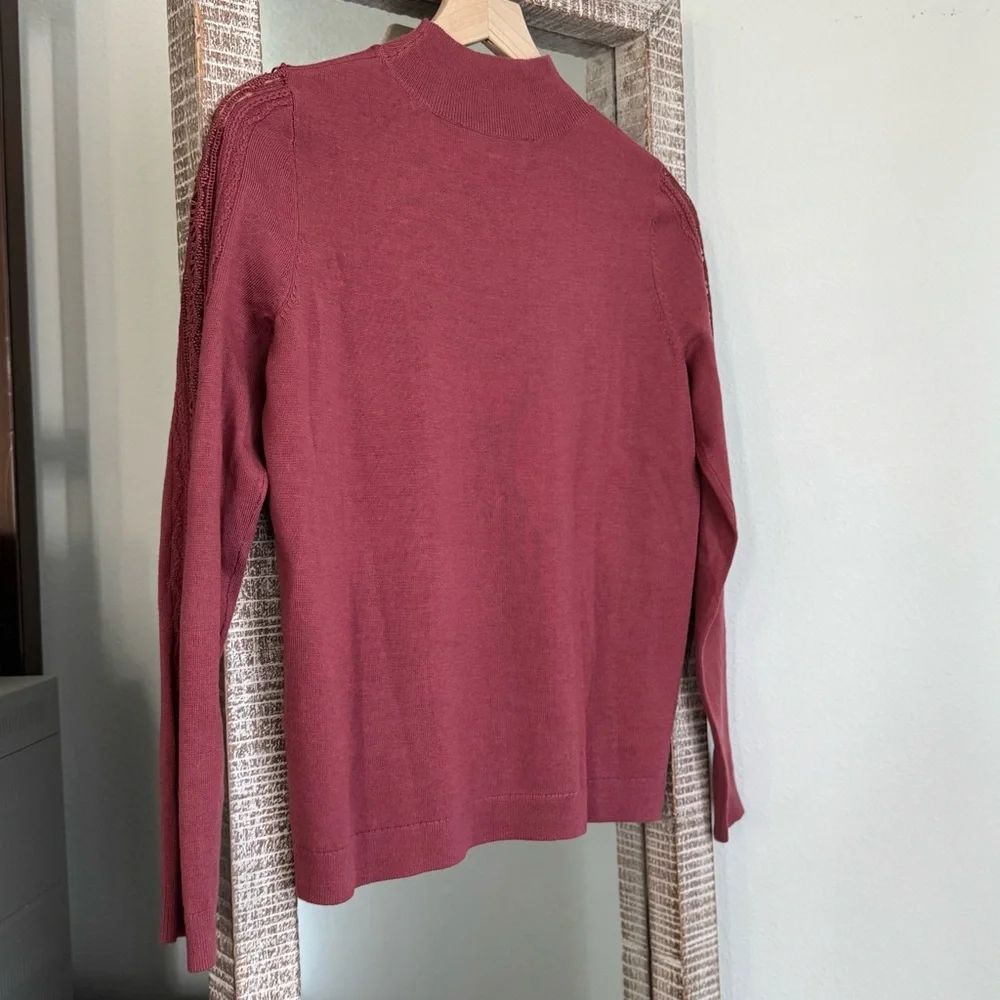 Sezane Janis Jumper in Rosewood - Picture 5 of 12